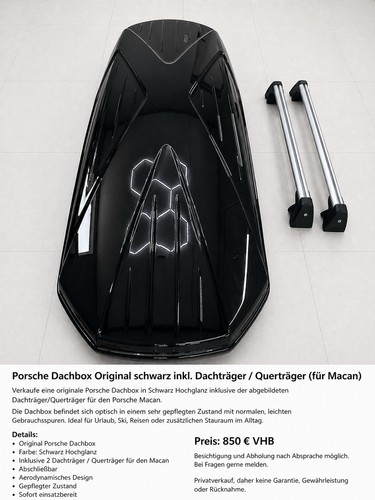 Porsche dachbox - dachbox,